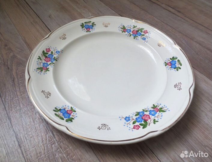 Большое блюдо СССР, диаметр 34 см