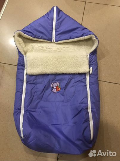 Конверт детский натуральная овчина