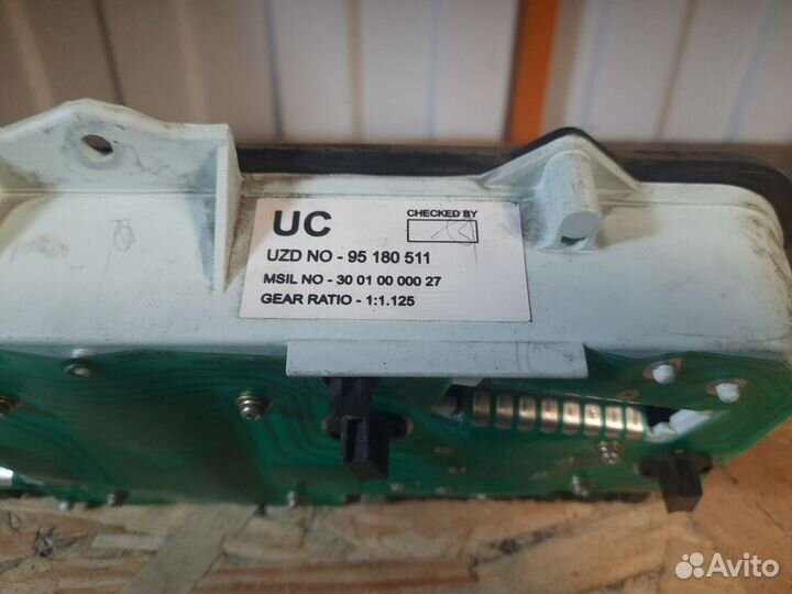 Daewoo nexia щиток приборов