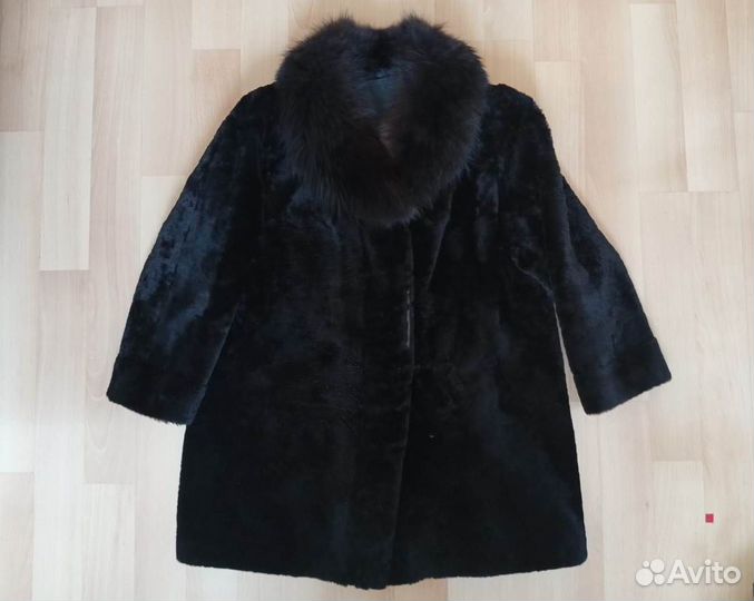 Шуба мутоновая женская Полушубок р.60