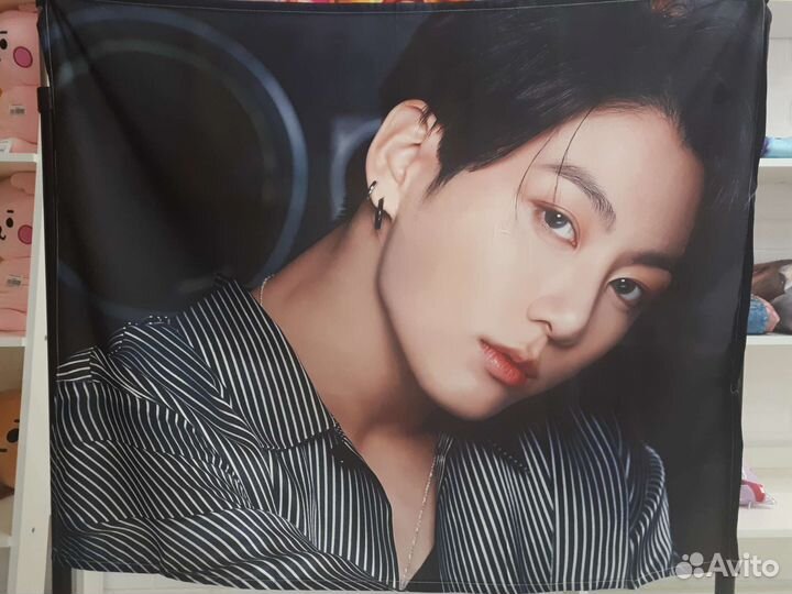 Плакат на ткани BlackPink, Bts, StrayKids в ассор