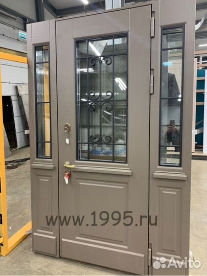 Двери металлические с монтажем