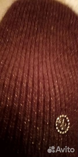 Шапка женская вязаная из ангоры