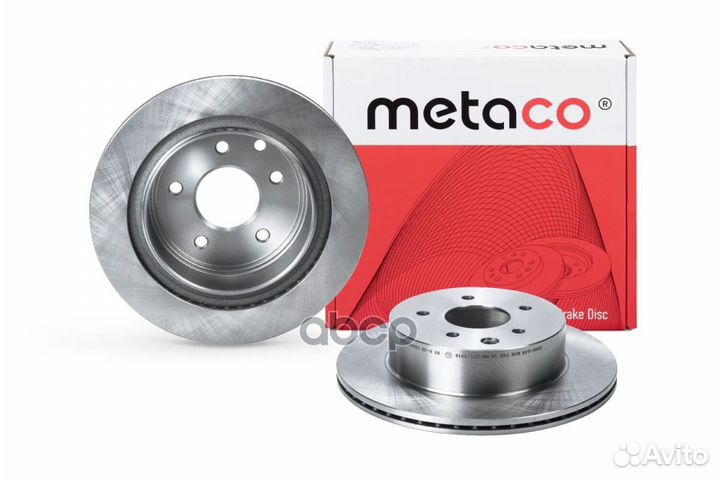 Диск тормозной задний '3060-009 metaco
