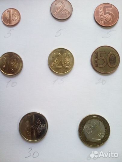 Монеты бывших республик СССР