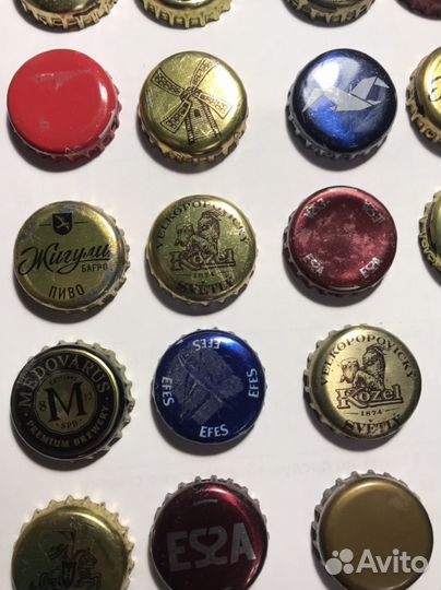 Крышки от бутылок кронен