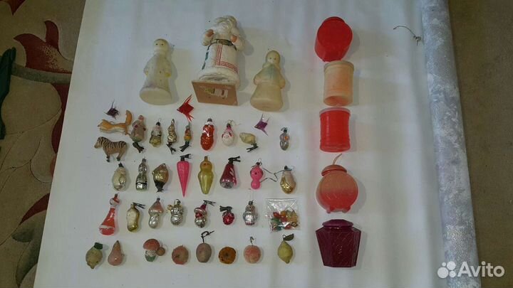 Ёлочные игрушки СССР