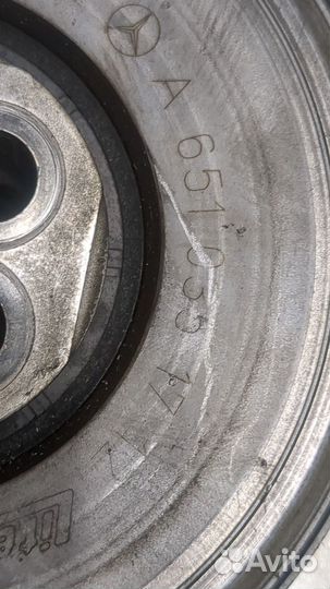 Шкив коленвала Mercedes ML W166 2011, 2013