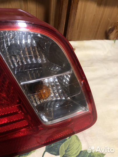 Задние фонари на kia rio