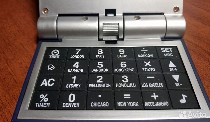 Калькулятор-трансформер с календарем, часами