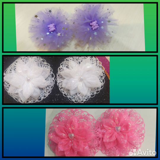 Бантики для волос