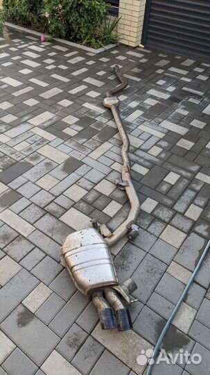 Выхлоп bmw b47 f10, f11