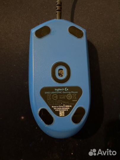 Игровая мышь logitech g102