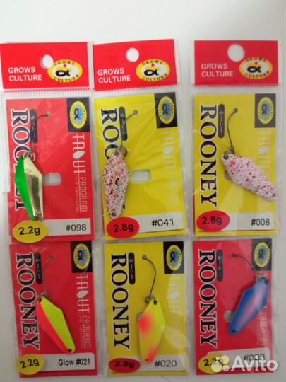 Форелевые блесны Dohna, Rooney