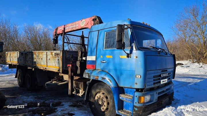 КАМАЗ 65117-62 с КМУ, 2009