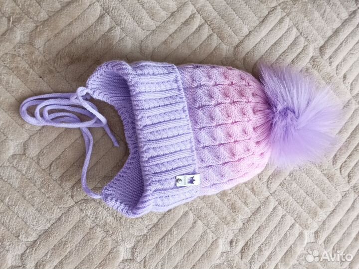 Комплект шапка, шарф