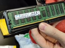 Оперативная память Samsung DDR4 16гб 4планки 64гб