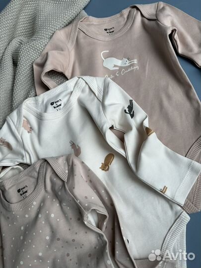 Боди для девочек 0/3 (56-62)