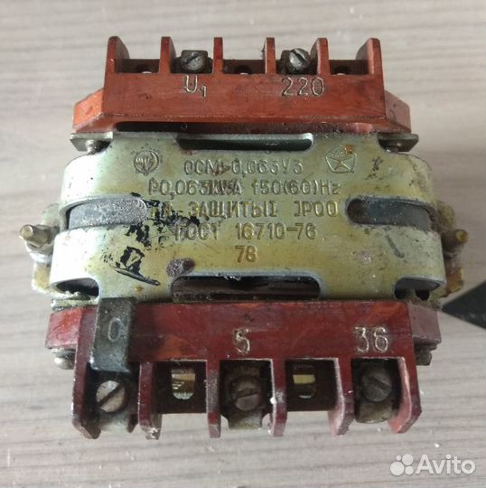 Трансформатор (Список) для аудио техники нов и б/у