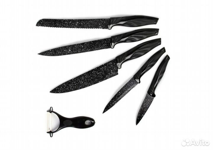 Набор кухонных ножей 6 предметов