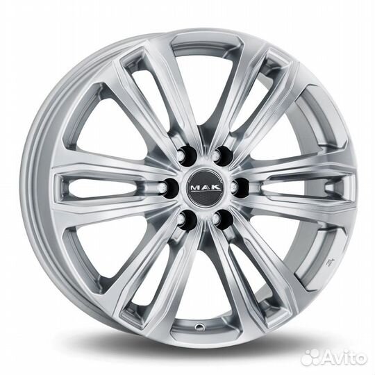 R18 6x139,7 8J ET30 D100,1 MAK Safari 6 Silver