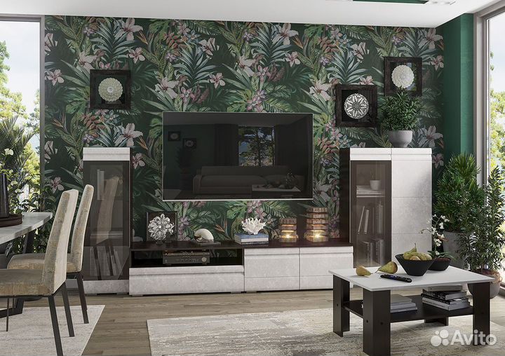 Тумба под тв с полкой