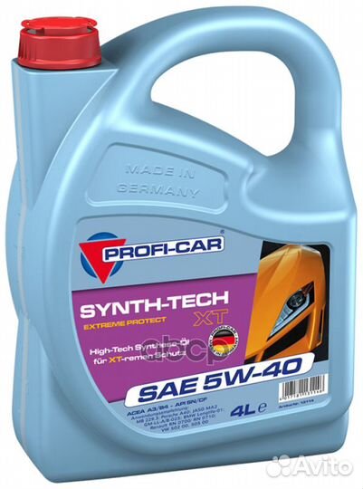 Prof 5W40 (4L) Synth-Tech XT масло моторсинт A