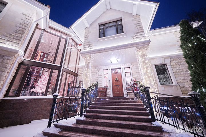 Новогодняя Подсветка и Освещение Домов