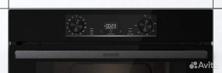 Встраиваемый электрический духовой шкаф gorenje bos6737e13bg black