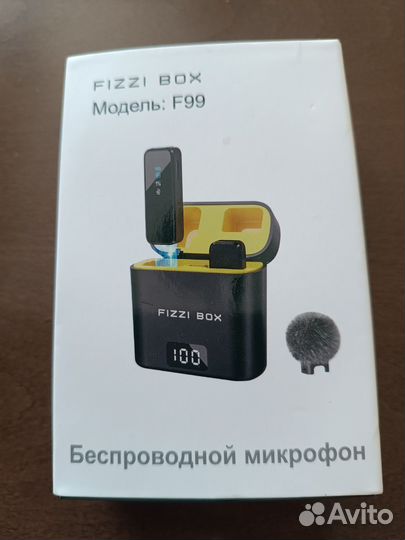 Fizzi box беспроводной микрофон type-C