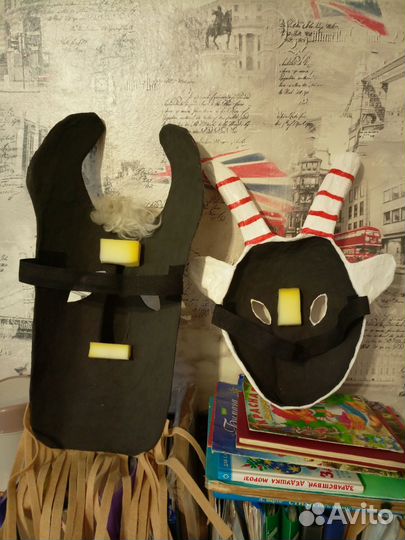 Набор масок на Масленницу