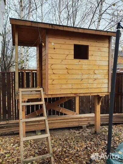 Детский домик на дереве