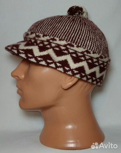 Зимняя Шапка ретро 80х 90х Чехия