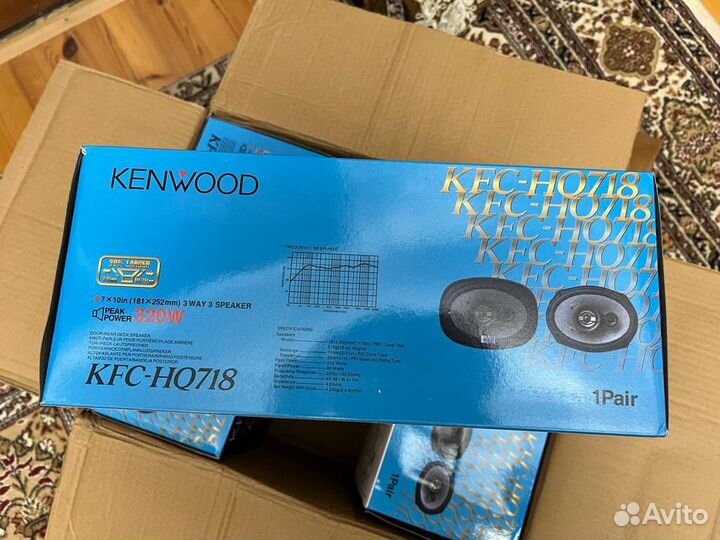 Колонки kenwood 718