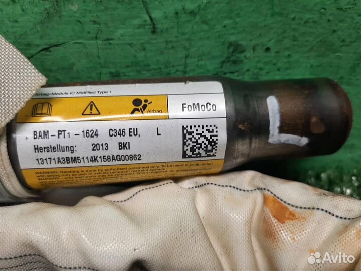 Подушка безопасности (шторка) левая Ford Focus 3