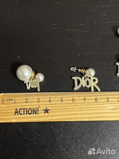 Серьги Диор