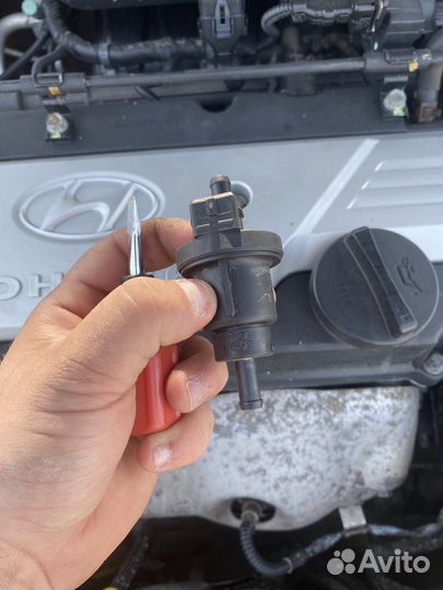 Клапан абсорбера accent