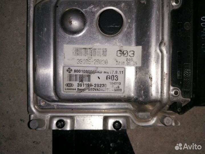 Эбу двс G4FA Hyundai Solaris 10