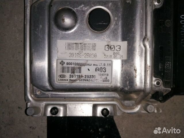 Эбу двс G4FA Hyundai Solaris 10