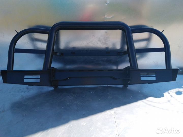 Передний бампер Таран кенгур УАЗ 469 Хантер Барс