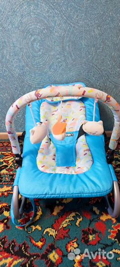 Шезлонг детский babyton