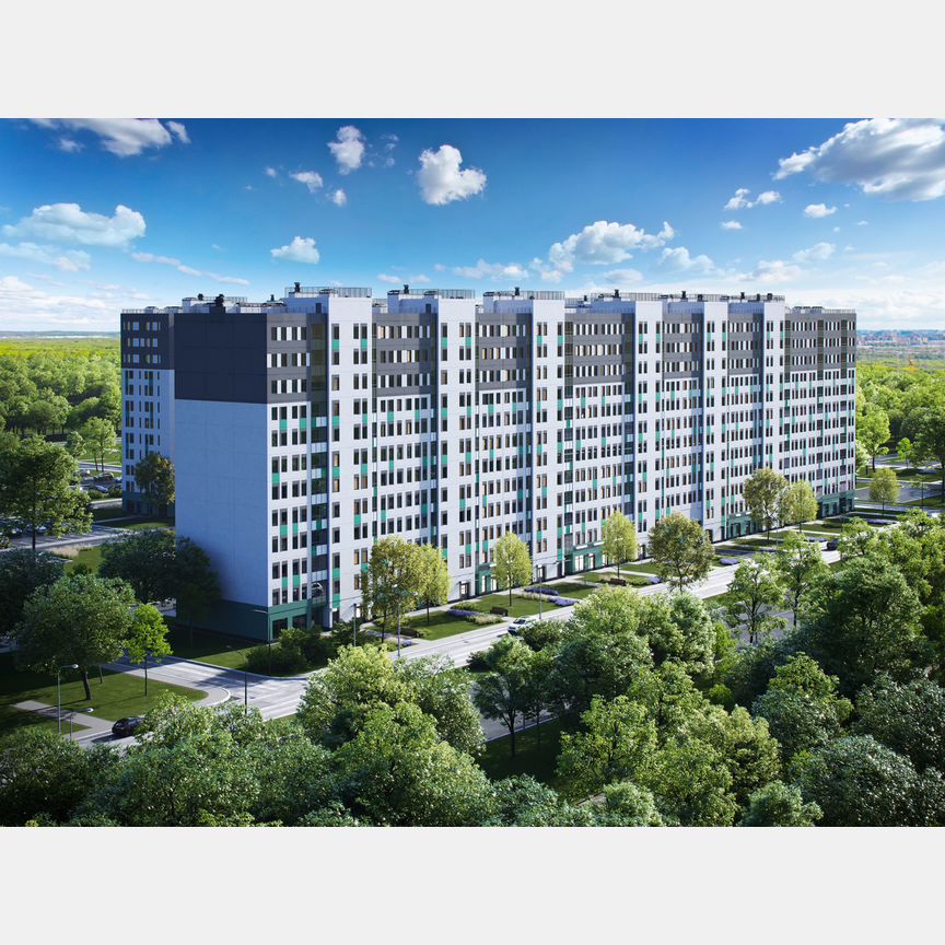 2-к. квартира, 59 м², 7/12 эт.