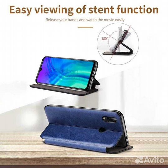 Новый чехол книжка Honor 9A