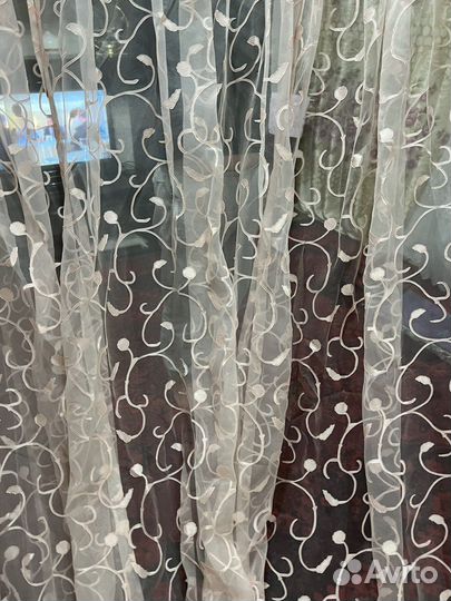 Занавески шторы тюль бу и покрывало