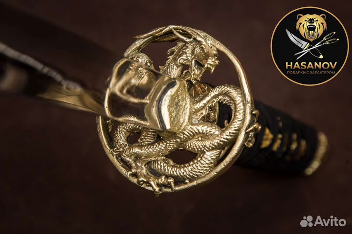 Обувная ложка Катана Дракон