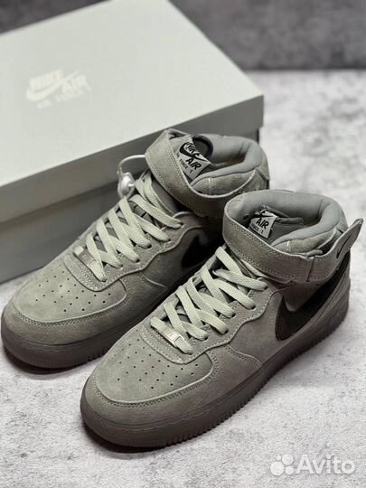 Кроссовки Nike Air Force 1 High зимние (Арт.71959)