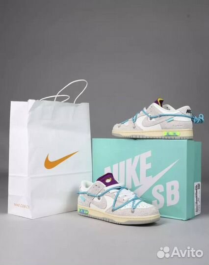 Кроссовки Nike SB Dunk Low x OFF-White