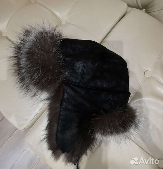 Шапка зимняя меховая женская