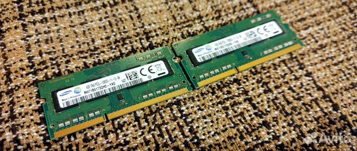 Оперативная память Samsung ddr3 4 gb для ноутбука