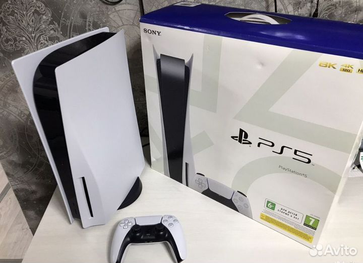 Sony PlayStation 5 +200 игр,с дисководом
